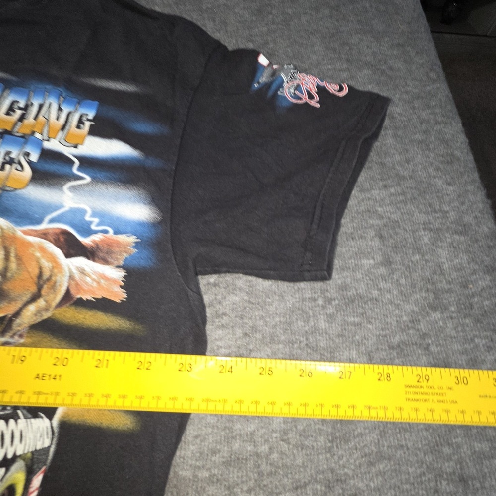 90's Chase Dale Earnhardt 700 Charging Horses T-Shirt Vintage AOP Size XL - Picture 7 of 11